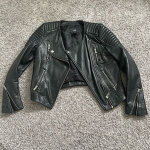 H&M Leather Motorcycle Jacket